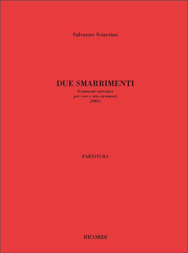 Due Smarrimenti